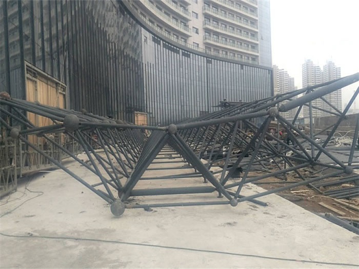 沛县万豪酒店雨棚网架